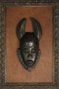 The African mask from your study abroad program? 