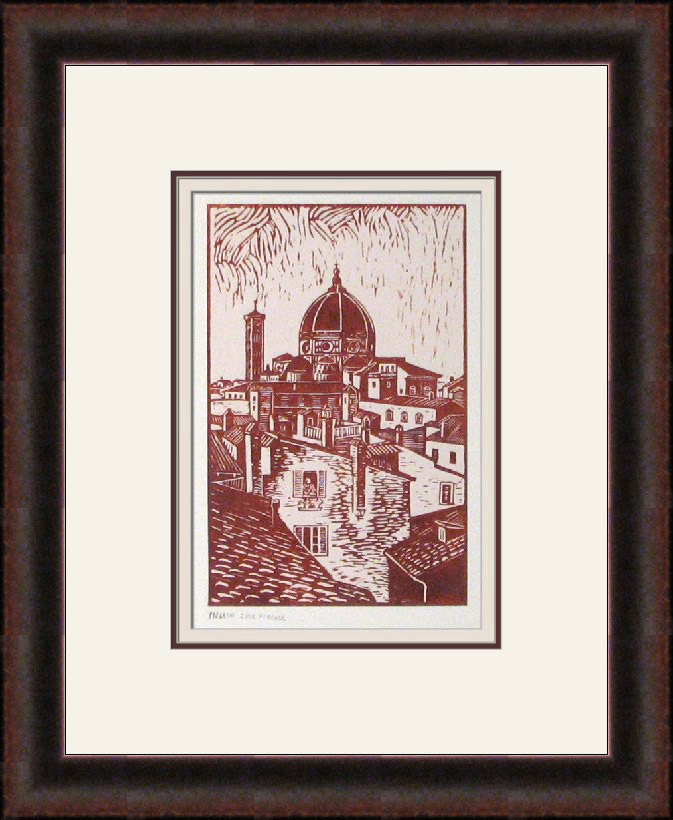 Print of florence, Italy - frame your travels