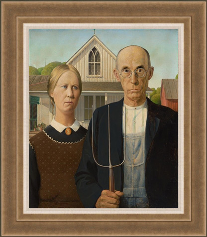 American Gothic and frame costs