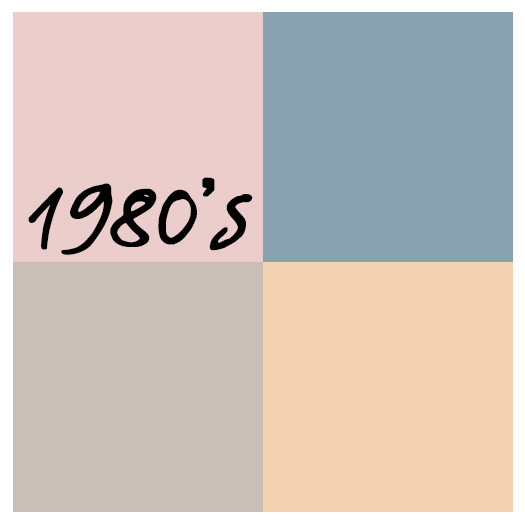 1980's color swatches
