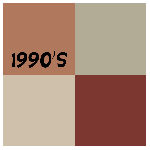 1990's color swatches