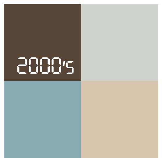 2000's color swatches